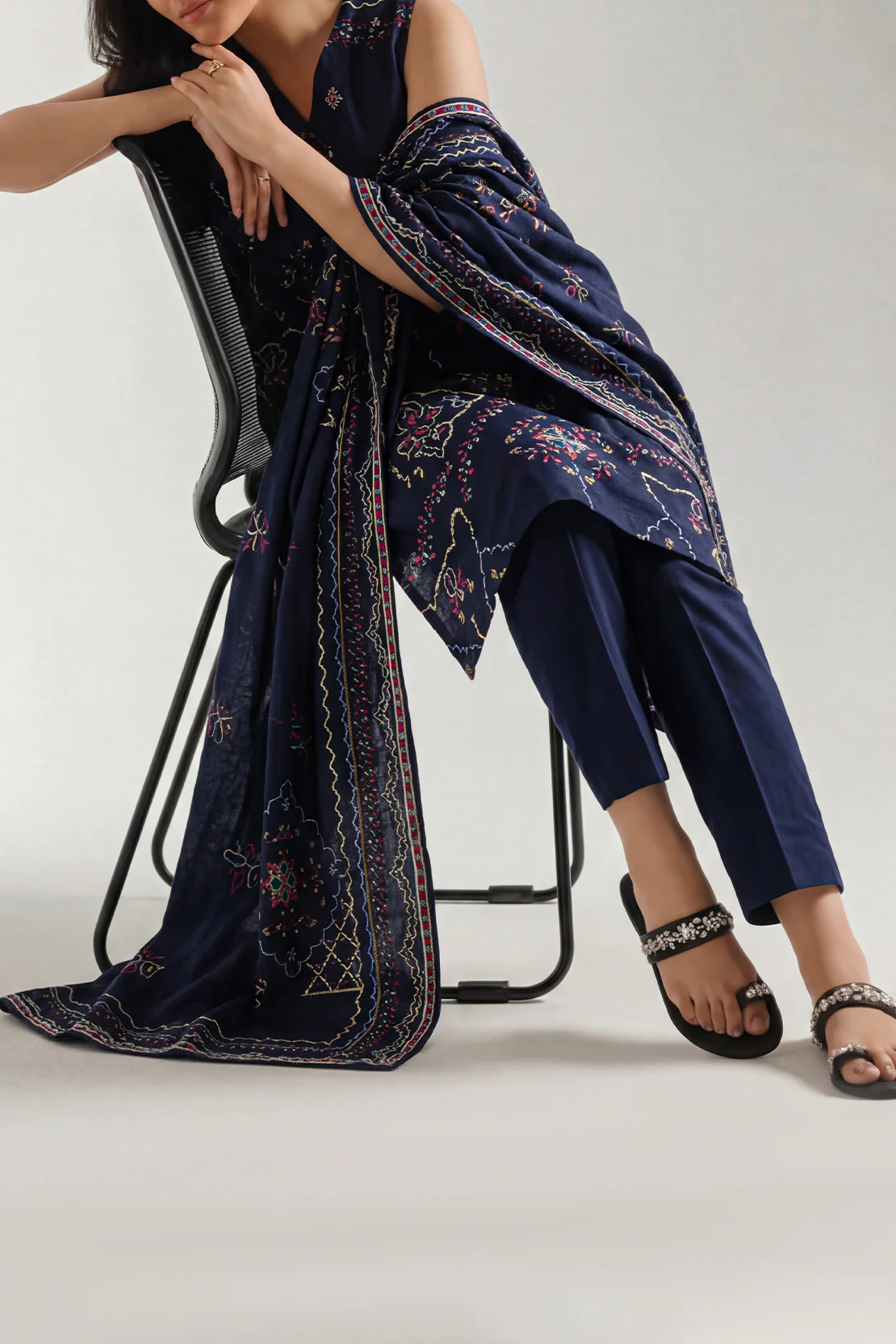 Unstitched Printed Lawn 3 Piece