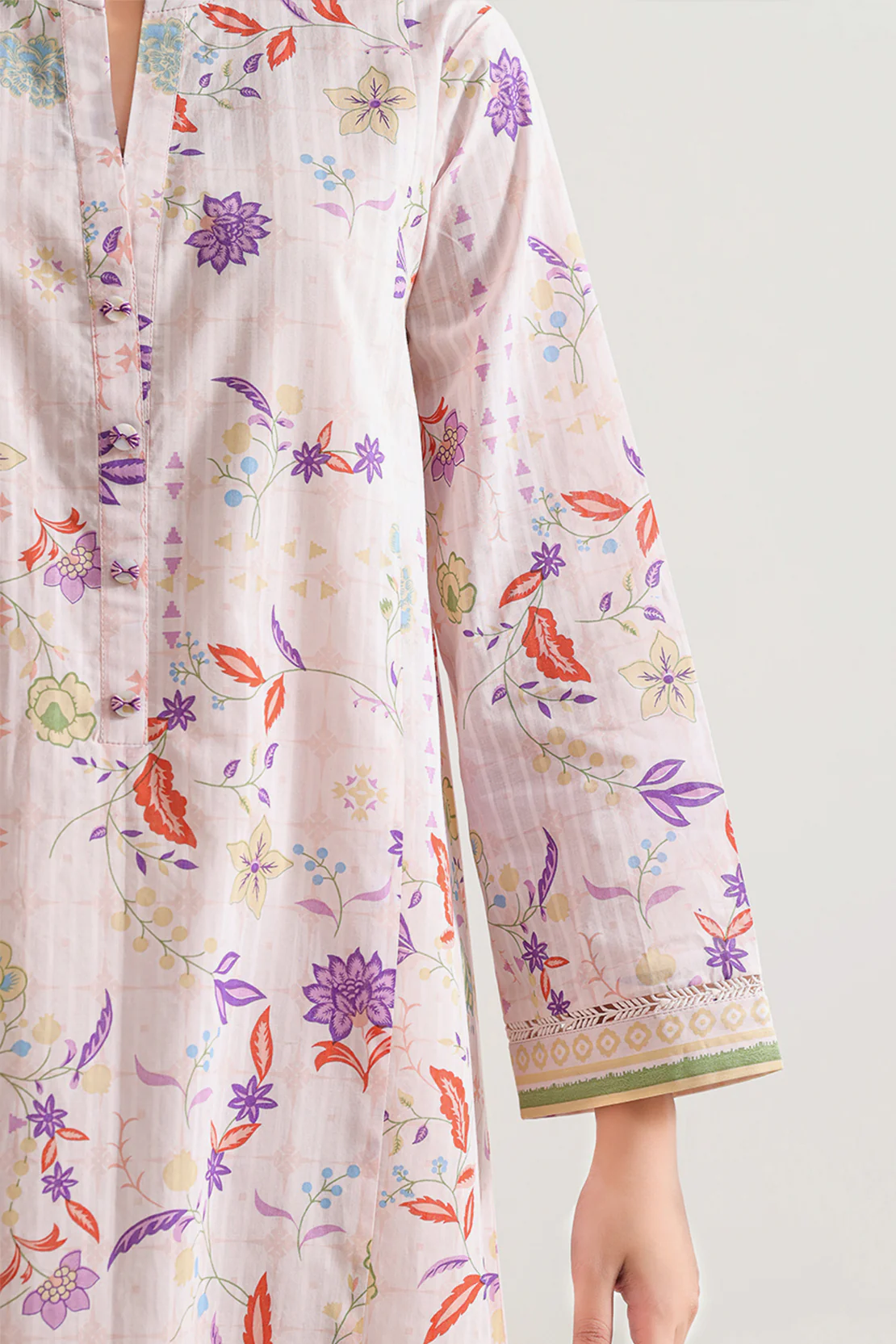 Unstitched Printed Lawn 3 Piece - Image 6