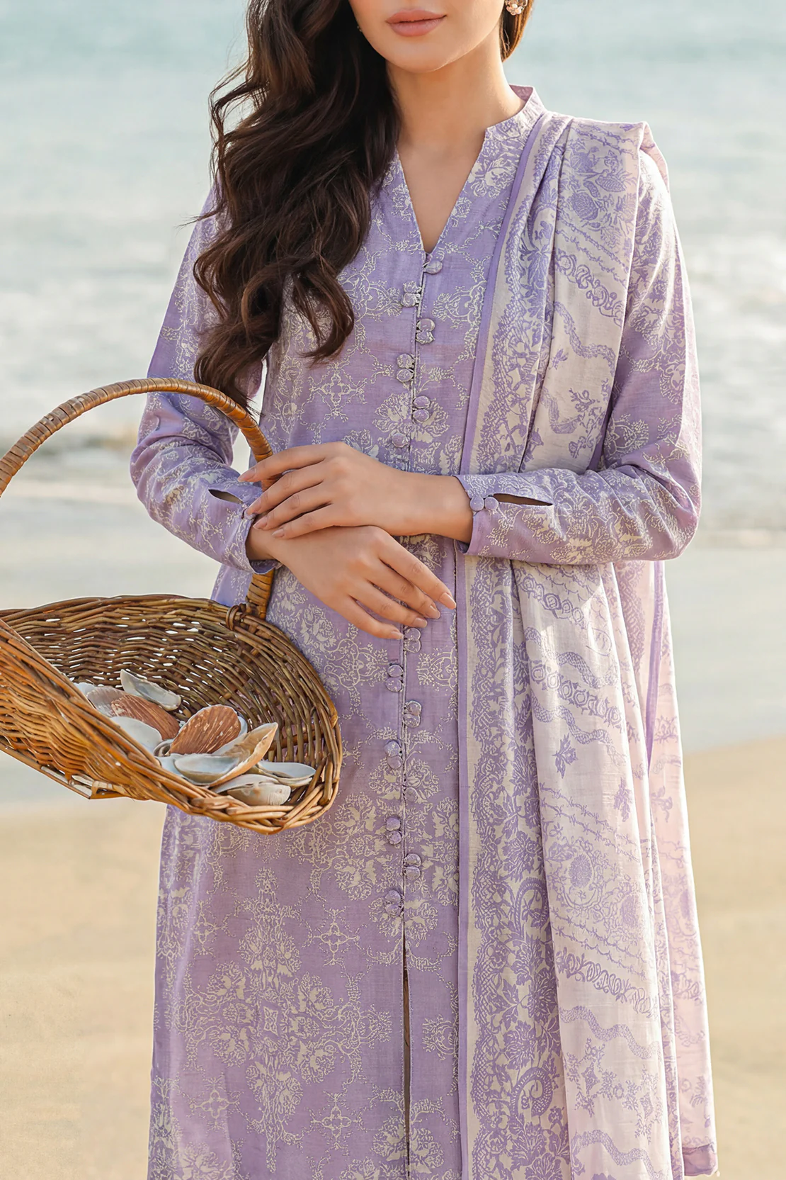 Unstitched Printed Lawn 3 Piece - Image 2
