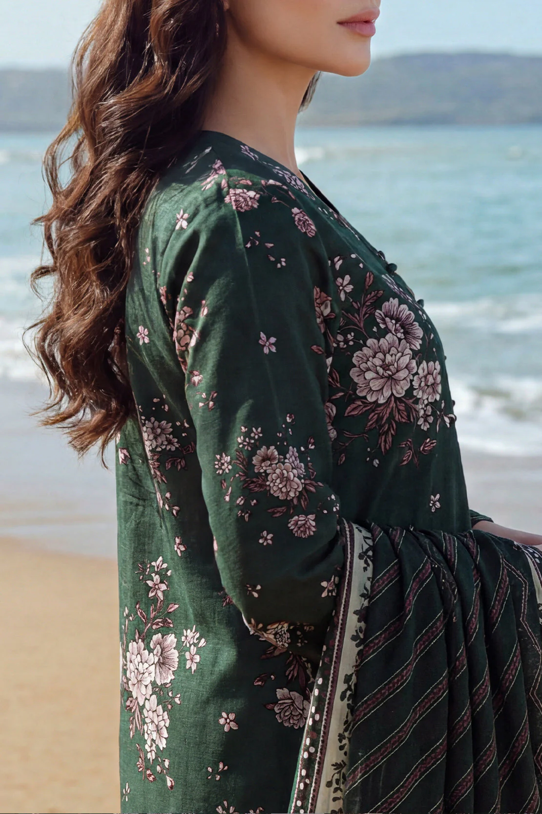 Unstitched Printed Lawn 3 Piece - Image 4