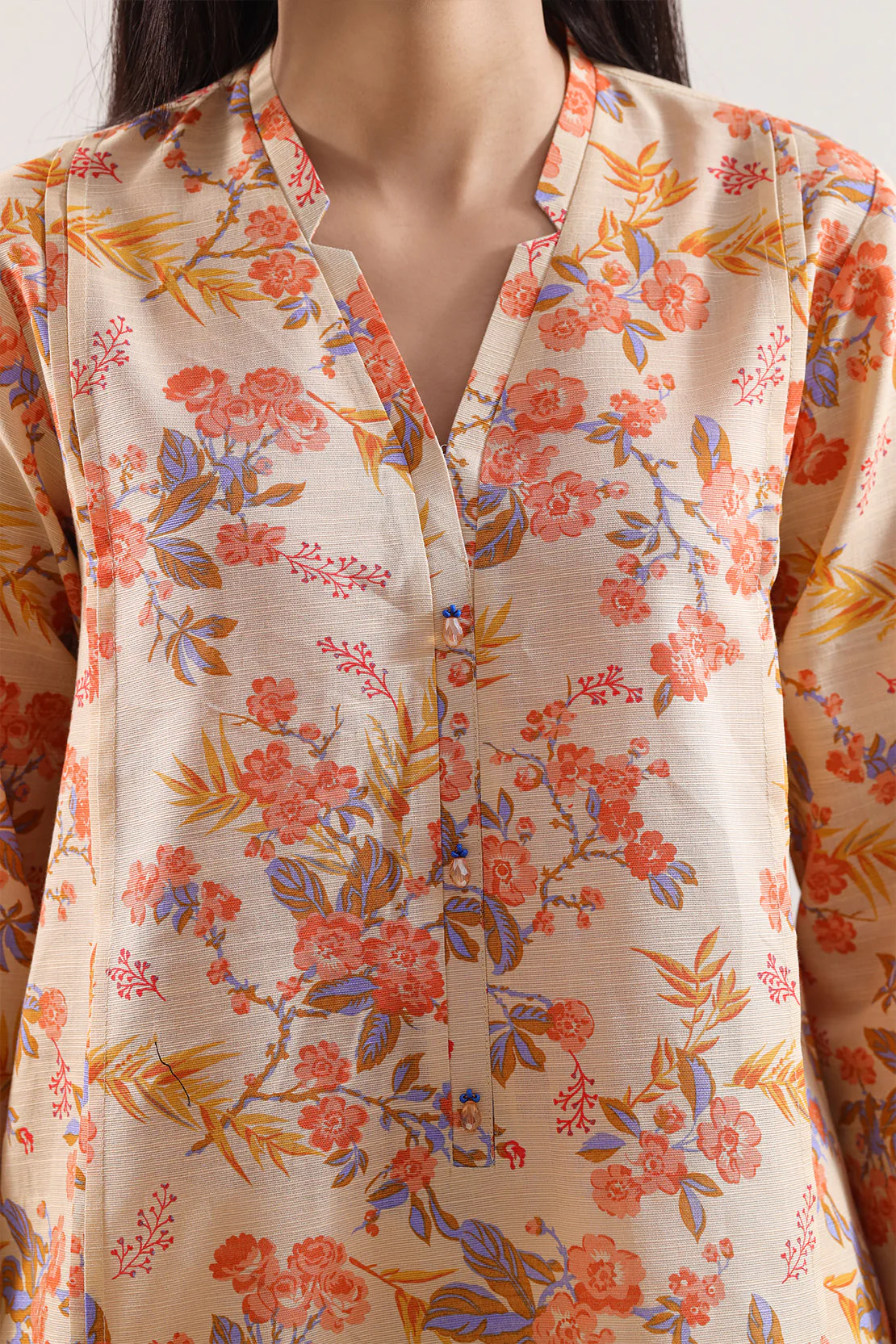 Unstitched Printed Lawn 3 Piece - Image 4