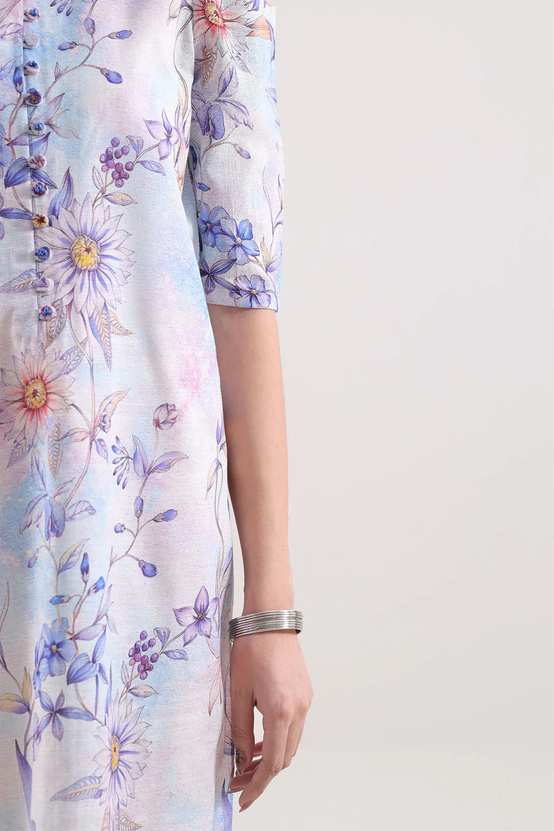 Unstitched Printed Lawn 3 Piece - Image 4