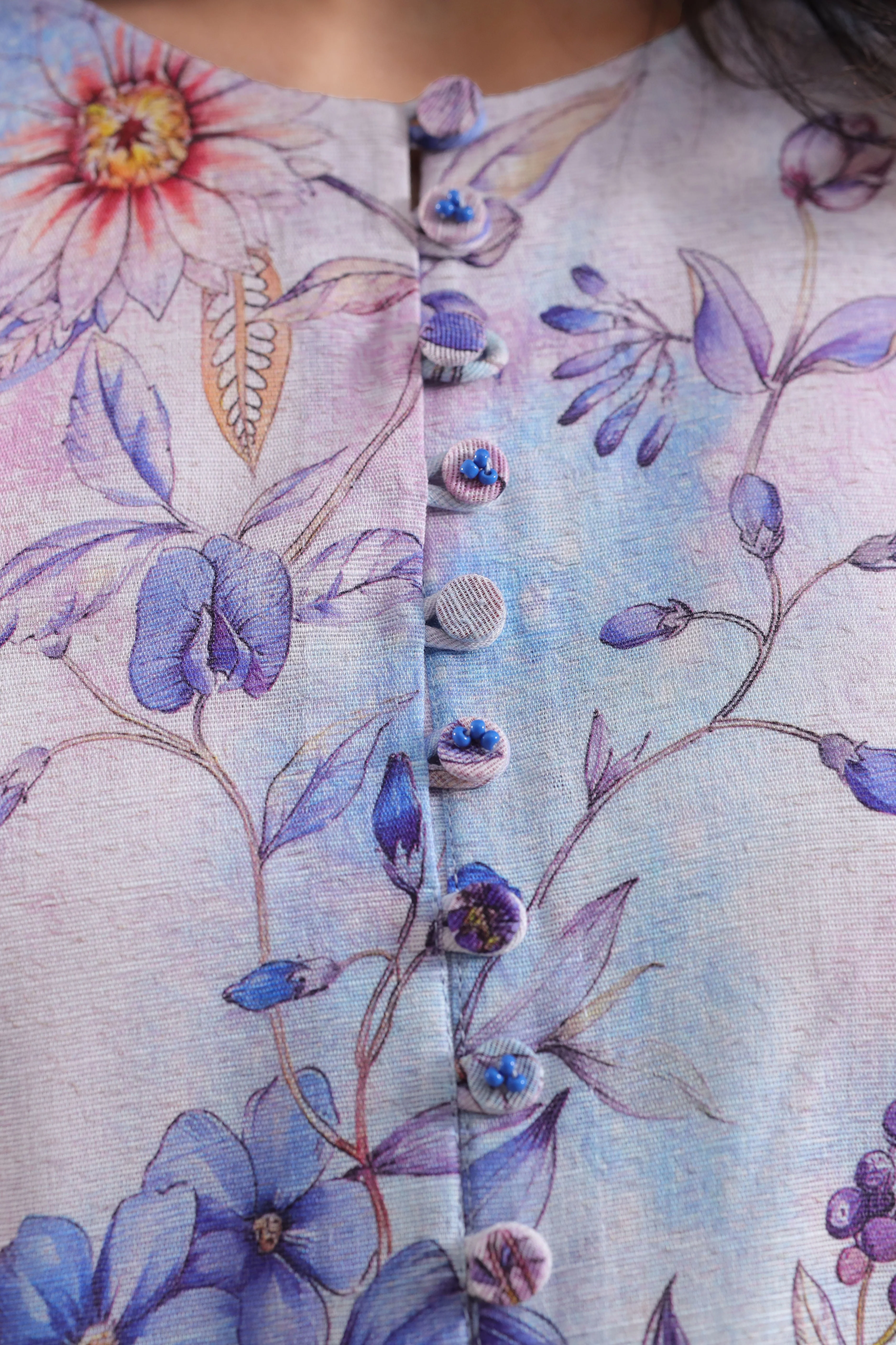 Unstitched Printed Lawn 3 Piece - Image 5