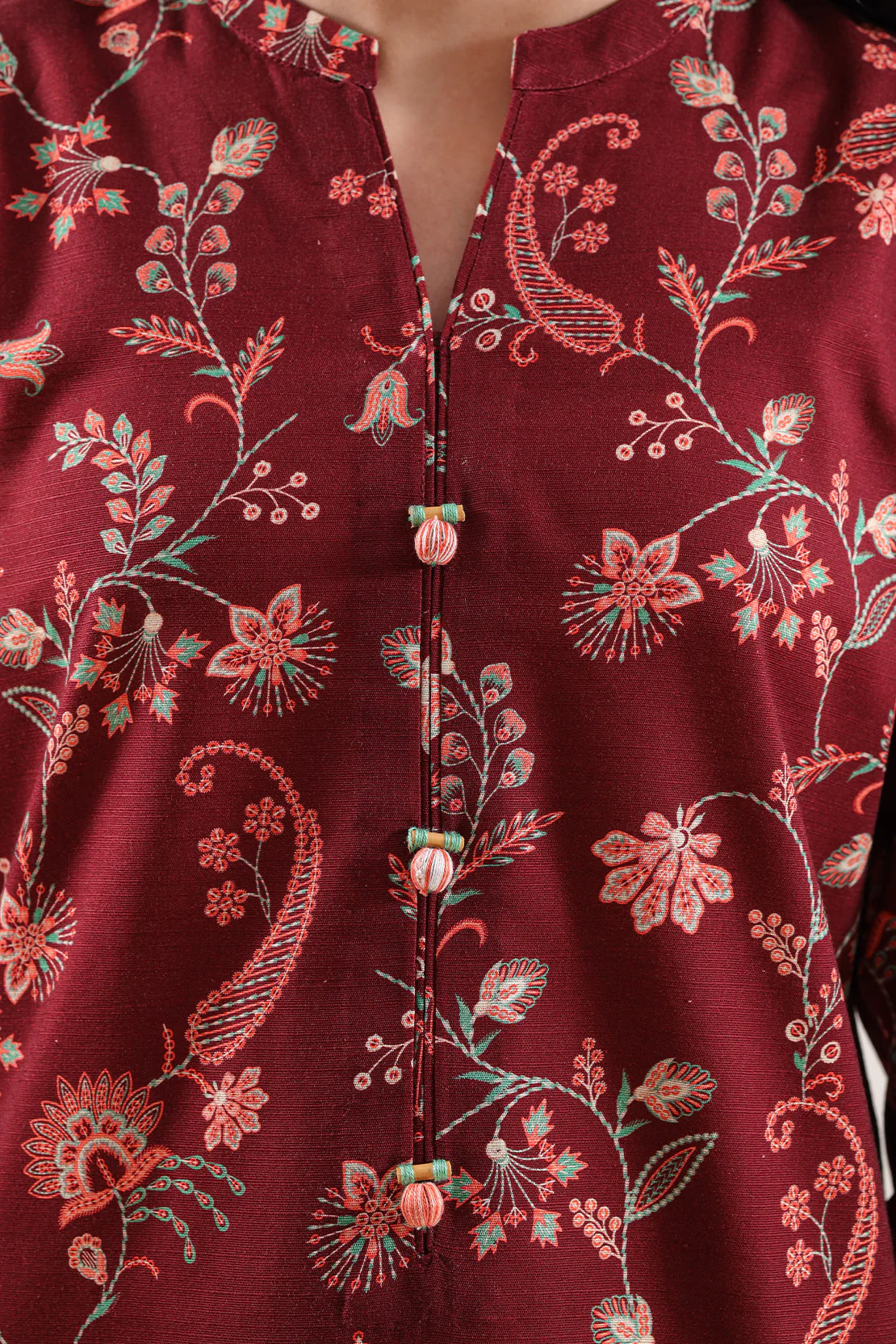 Unstitched Printed Lawn 3 Piece - Image 4
