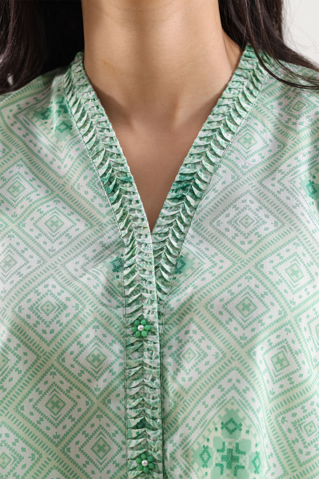 Unstitched Printed Lawn 3 Piece - Image 3