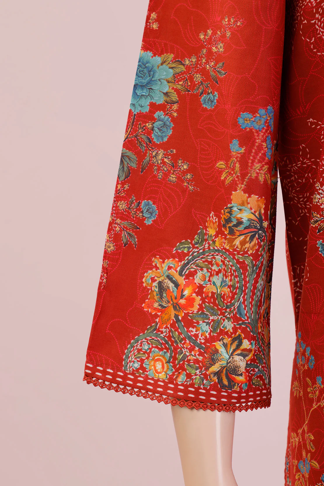 Unstitched Printed Lawn Shirt - Image 4