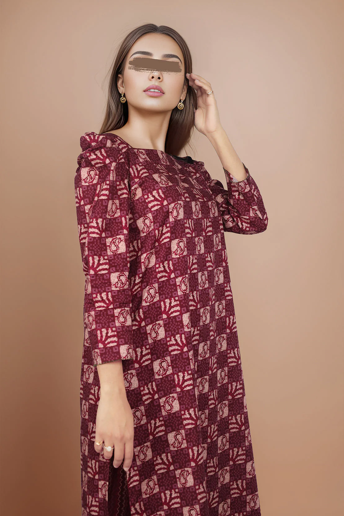 Unstitched Printed Lawn Shirt - Image 2