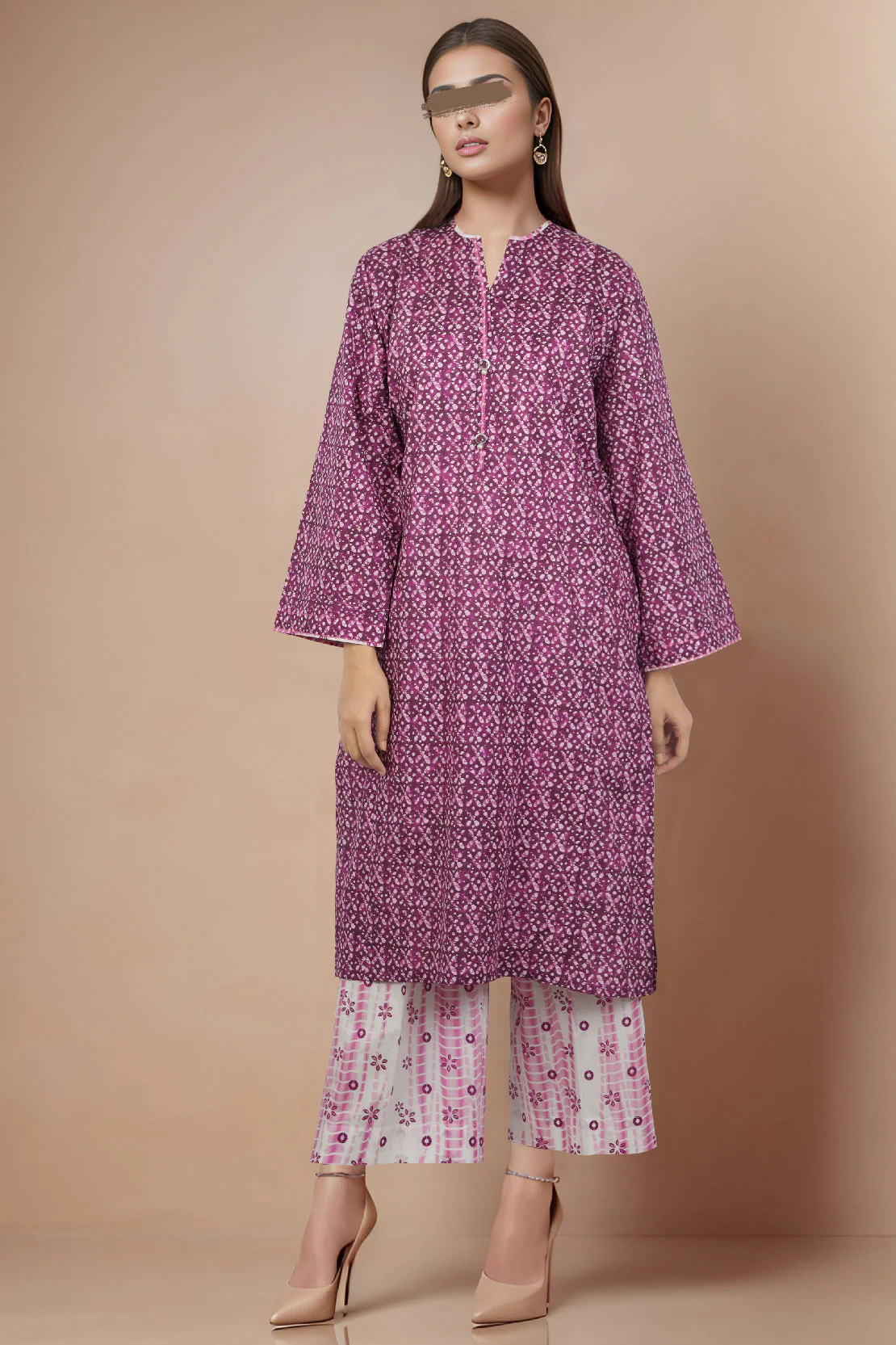 Unstitched Printed Lawn Shirt