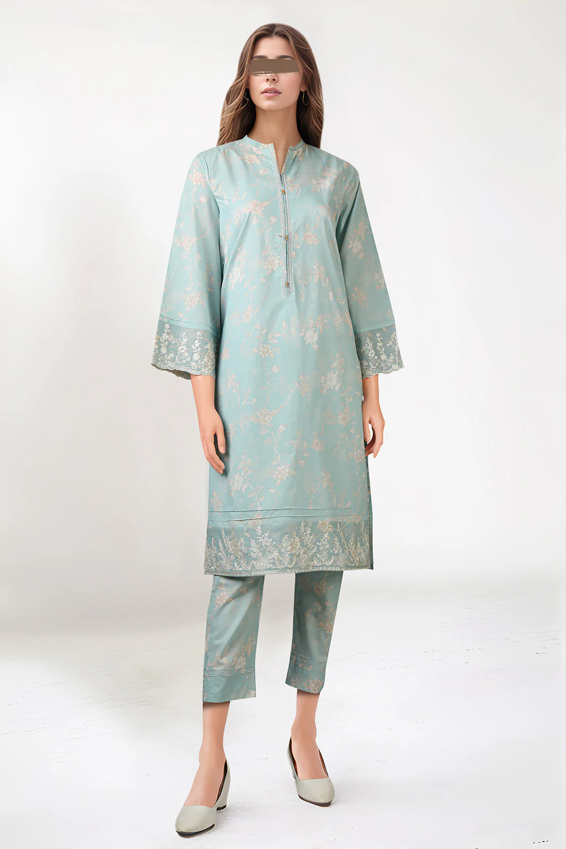 Unstitched Printed Lawn Shirt