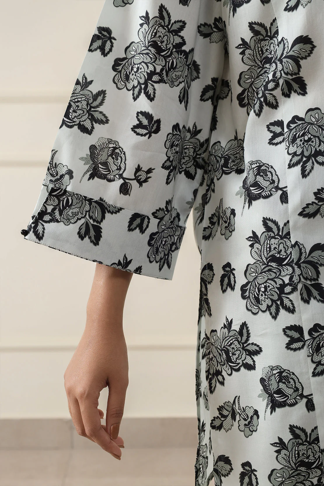 Unstitched Printed Lawn Shirt/Trouser - Image 7