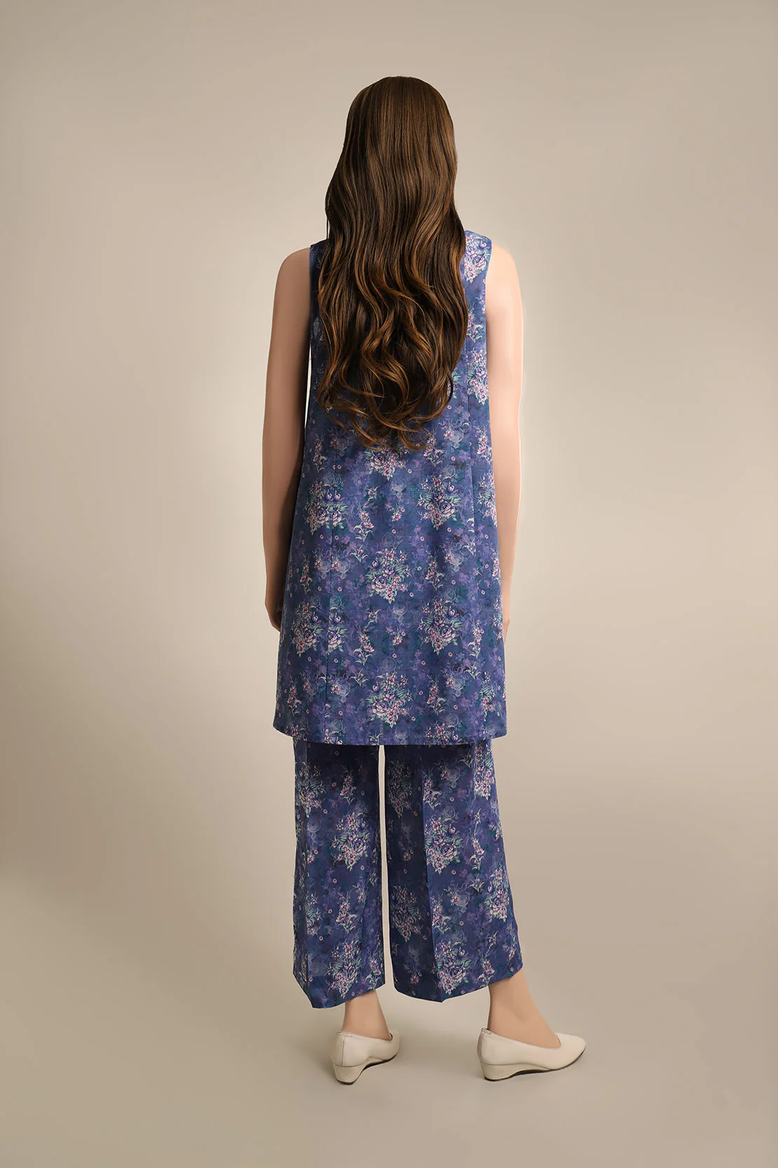 Unstitched Printed Linen 2 Piece (Shirt/Trouser) - Image 2