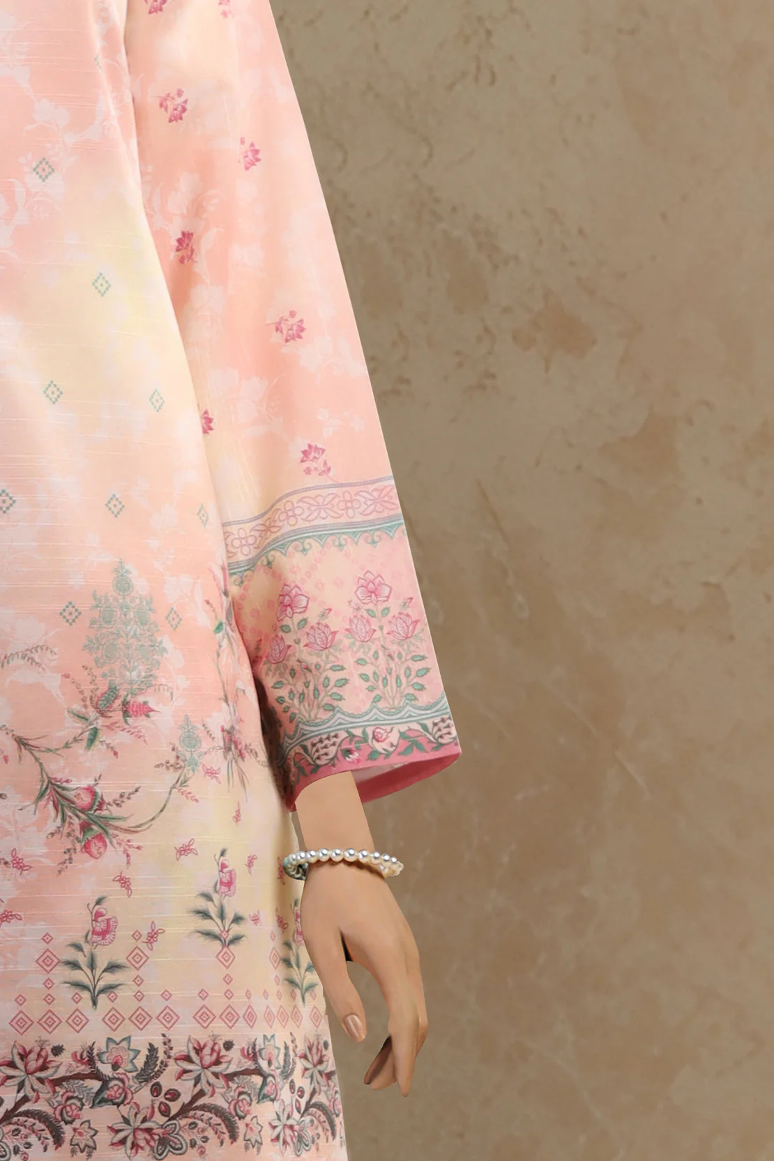 Unstitched Printed Linen 2 Piece (Shirt/Trouser) - Image 4
