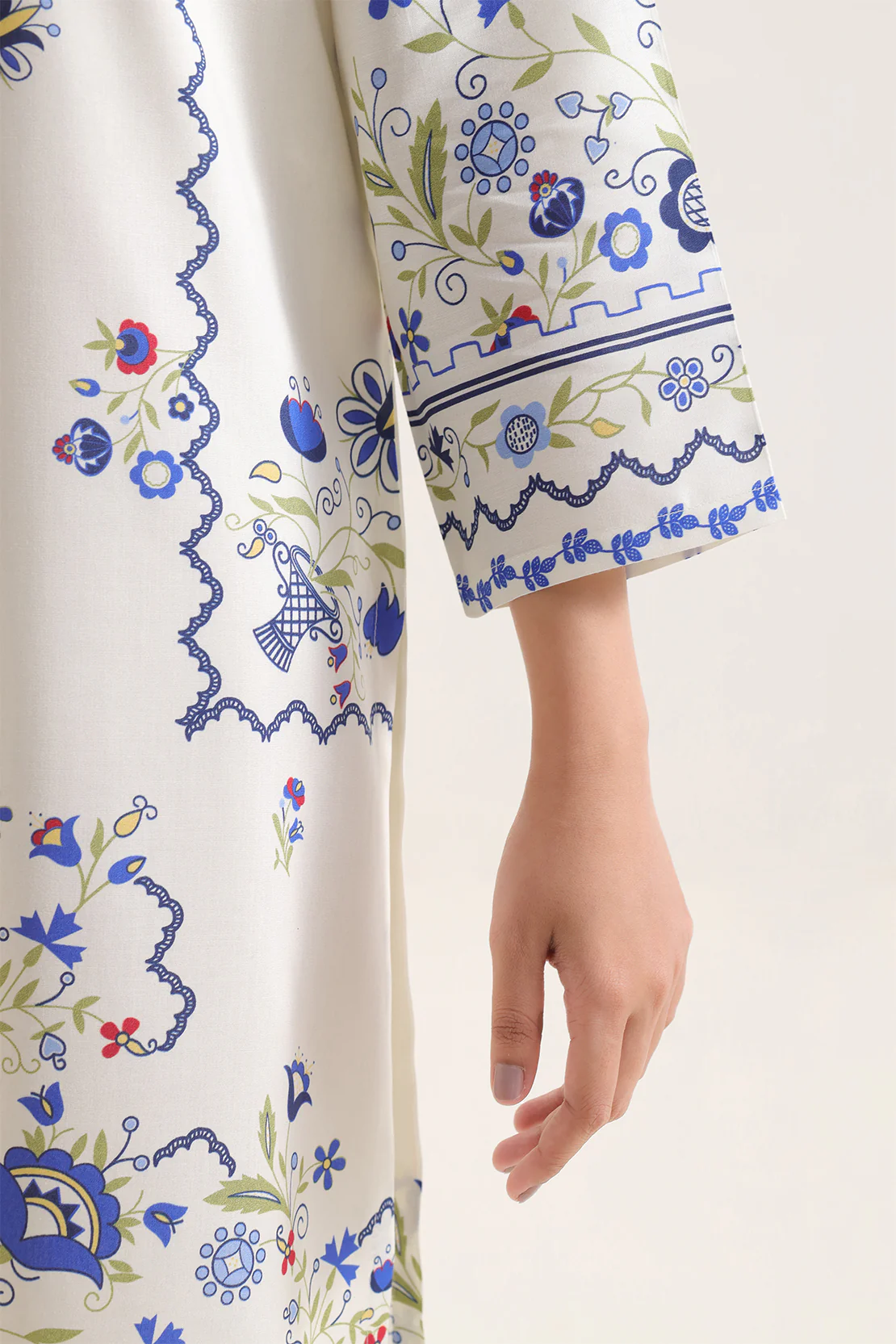 Unstitched Printed Linen 3 Piece - Image 4