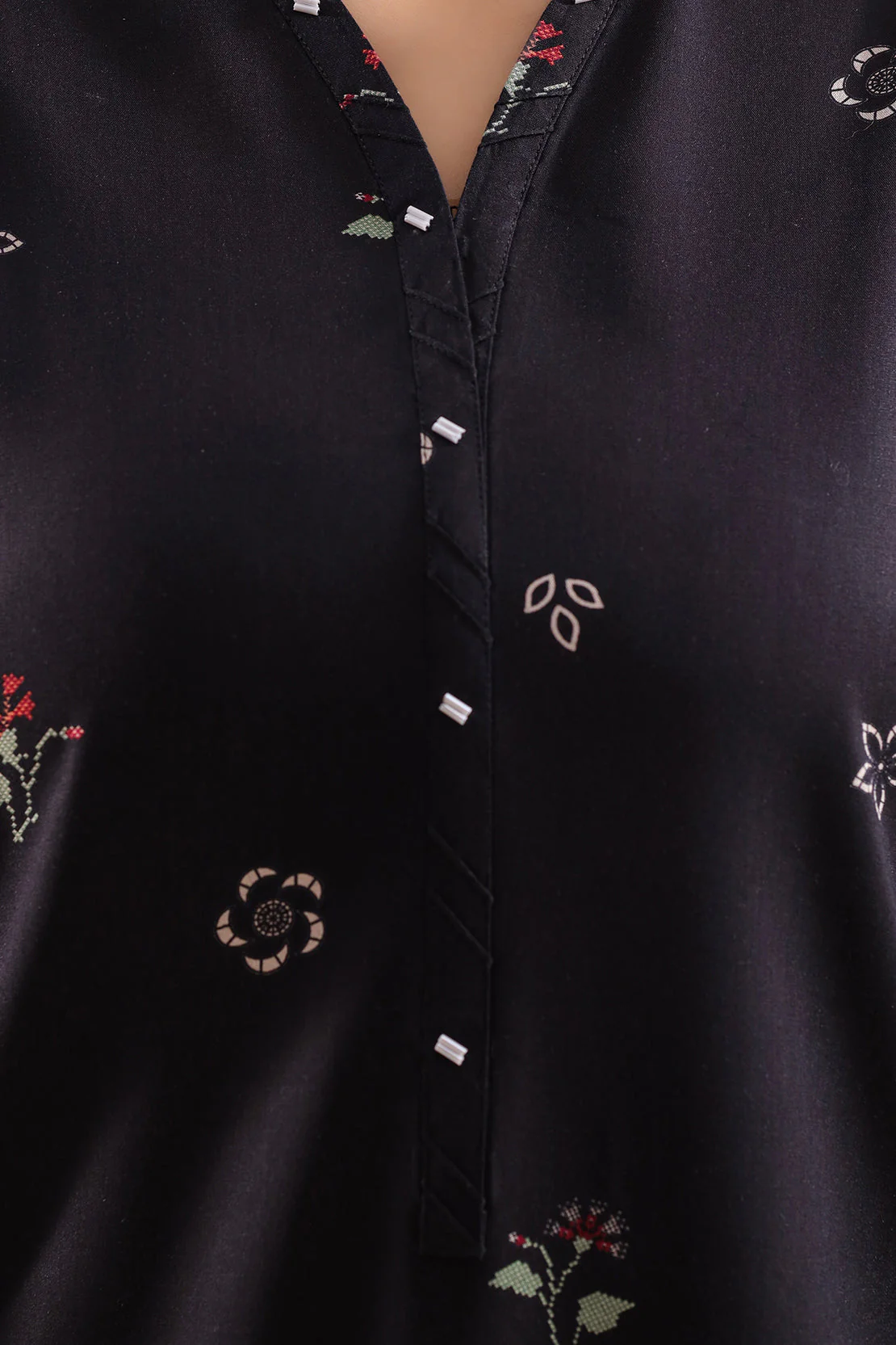 Unstitched Printed Linen 3 Piece - Image 4