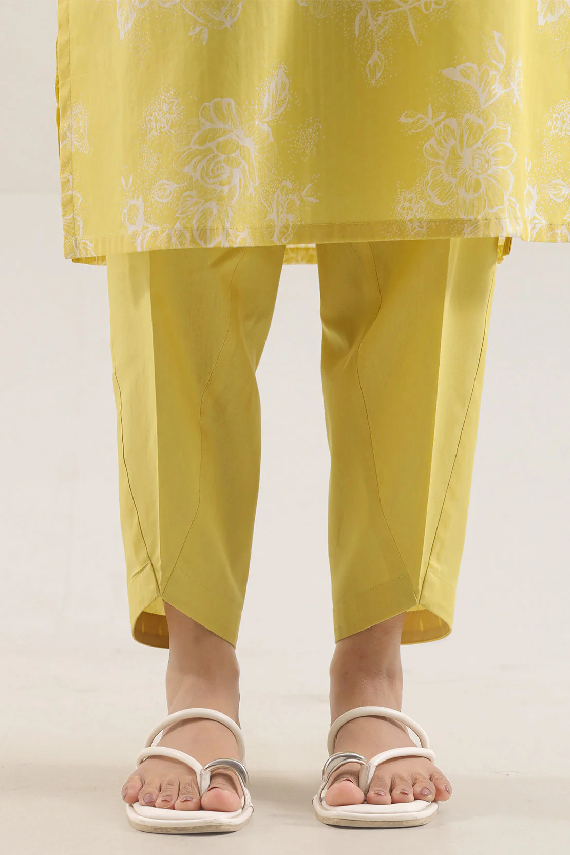 Unstitched Printed Self Strip Lawn 2 Piece (Shirt/Trouser) - Image 4