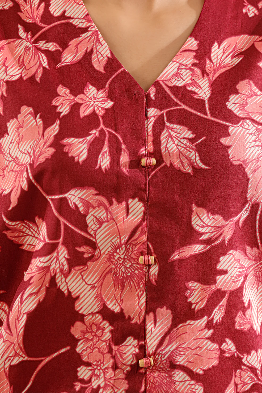 Unstitched Printed Self Strip Lawn 2 Piece (Shirt/Trouser) - Image 4