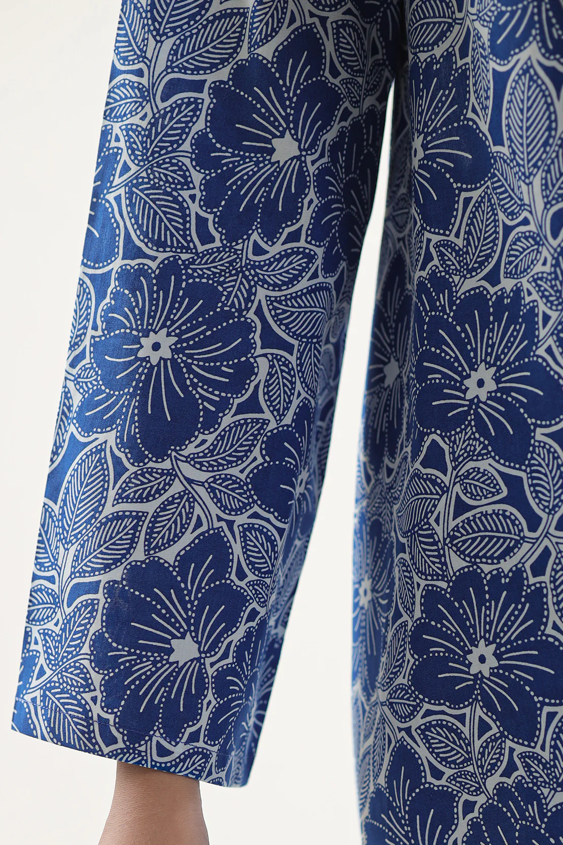 Unstitched Printed Self Strip Lawn 2 Piece (Shirt/Trouser) - Image 6