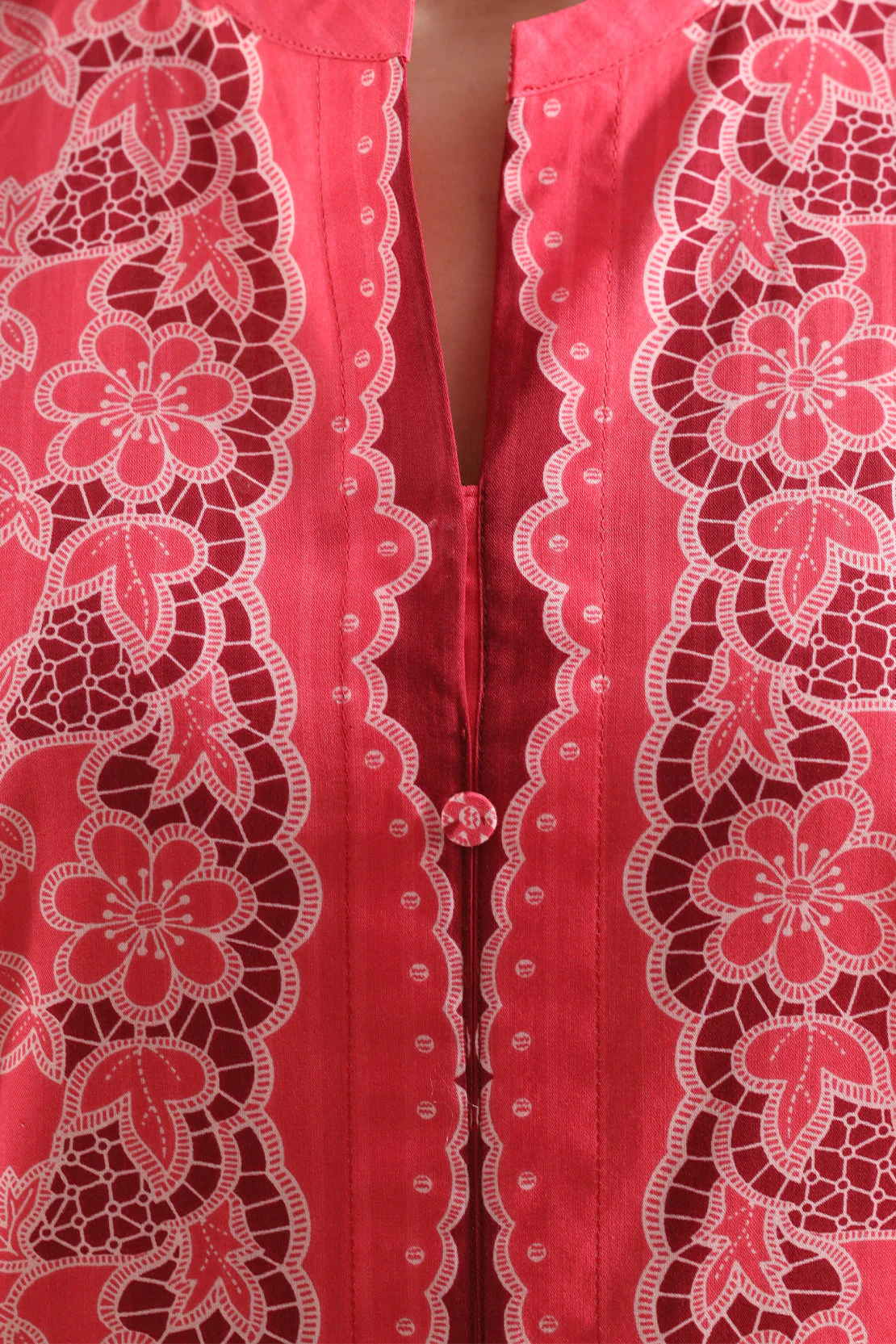 Unstitched Printed Self Strip Lawn 3 Piece - Image 5