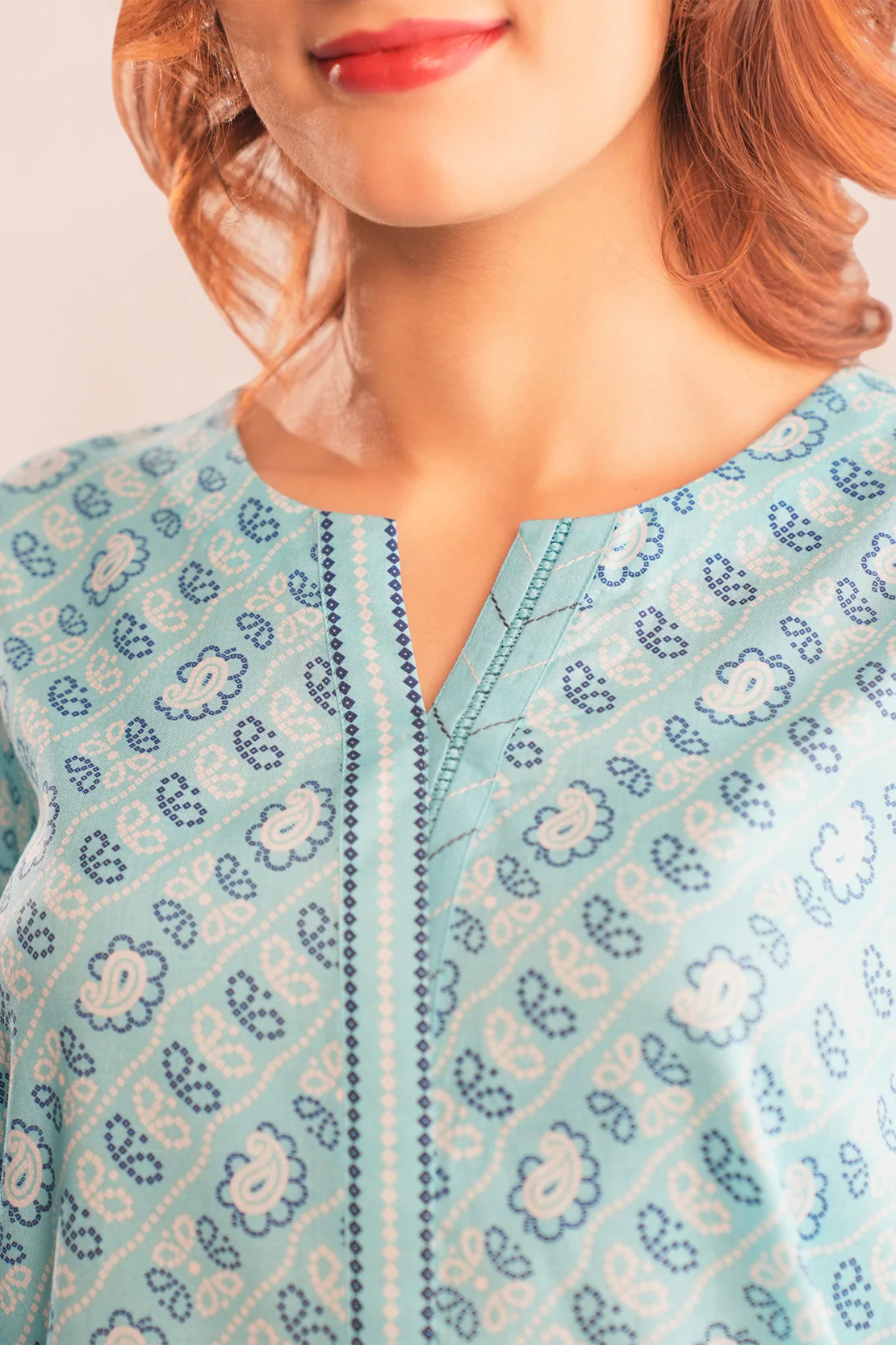 Unstitched Printed Viscose 2 Piece (Shirt/Trouser) - Image 5