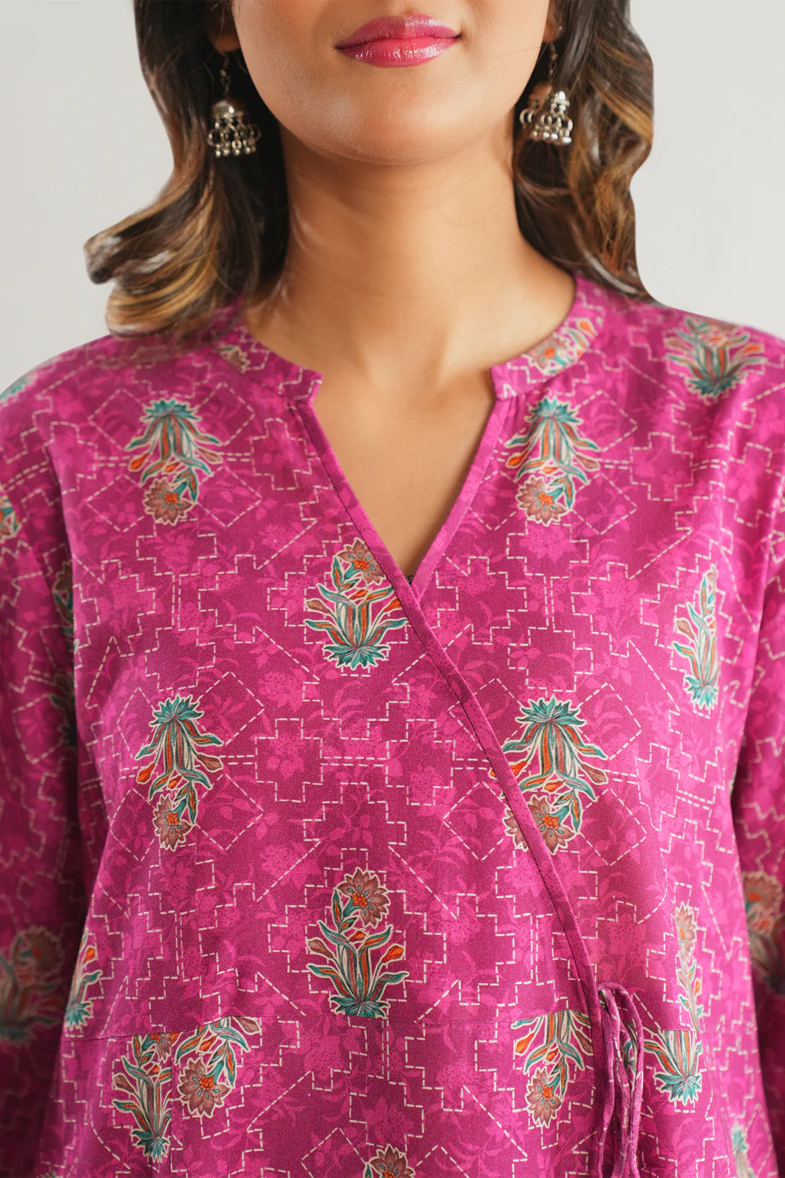 Unstitched Printed Viscose 3 Piece - Image 5