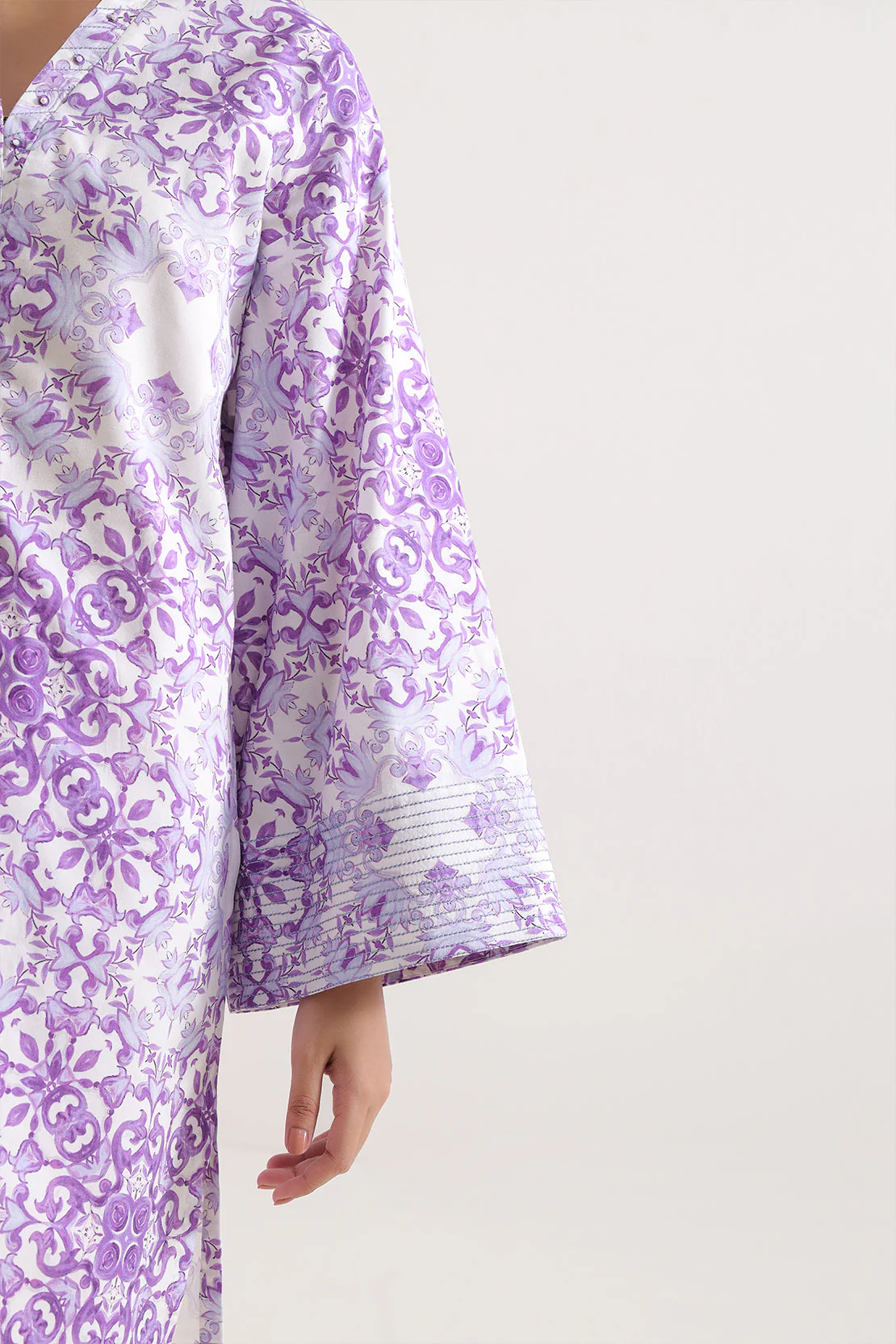 Unstitched Printed Warm Cotton 3 Piece - Image 4