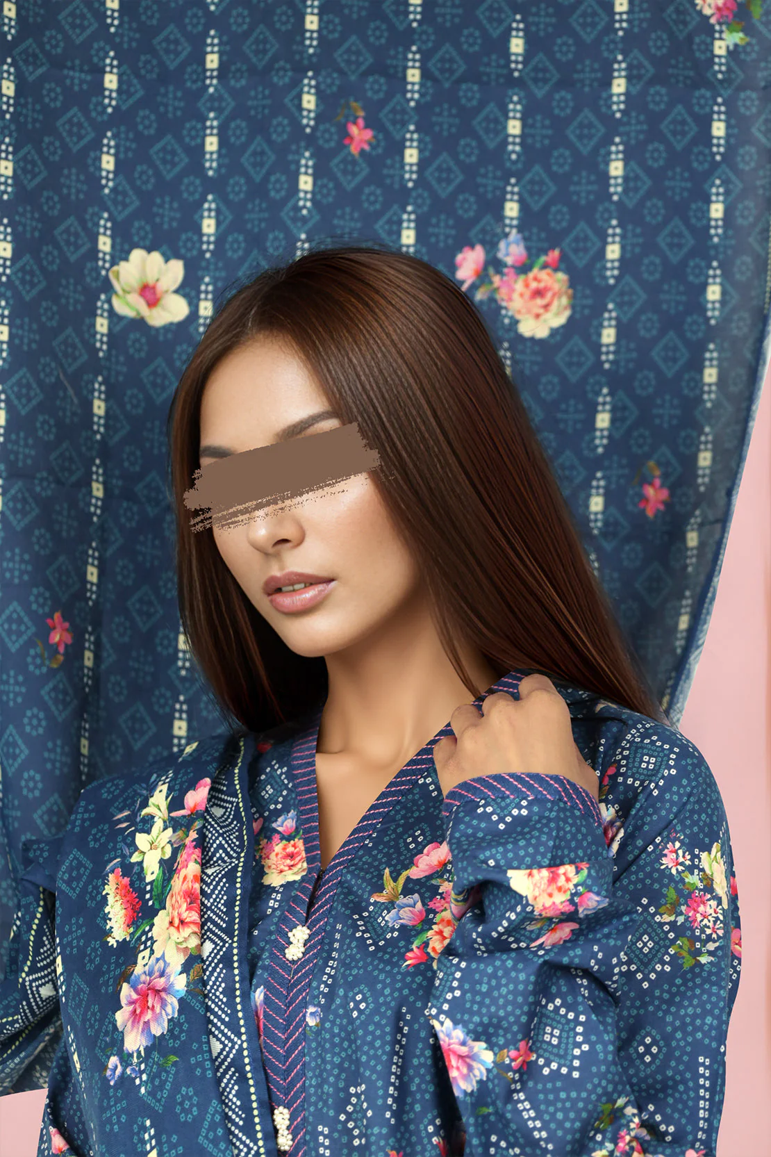 Unstitched Self Jacquard 3 Piece - Image 3